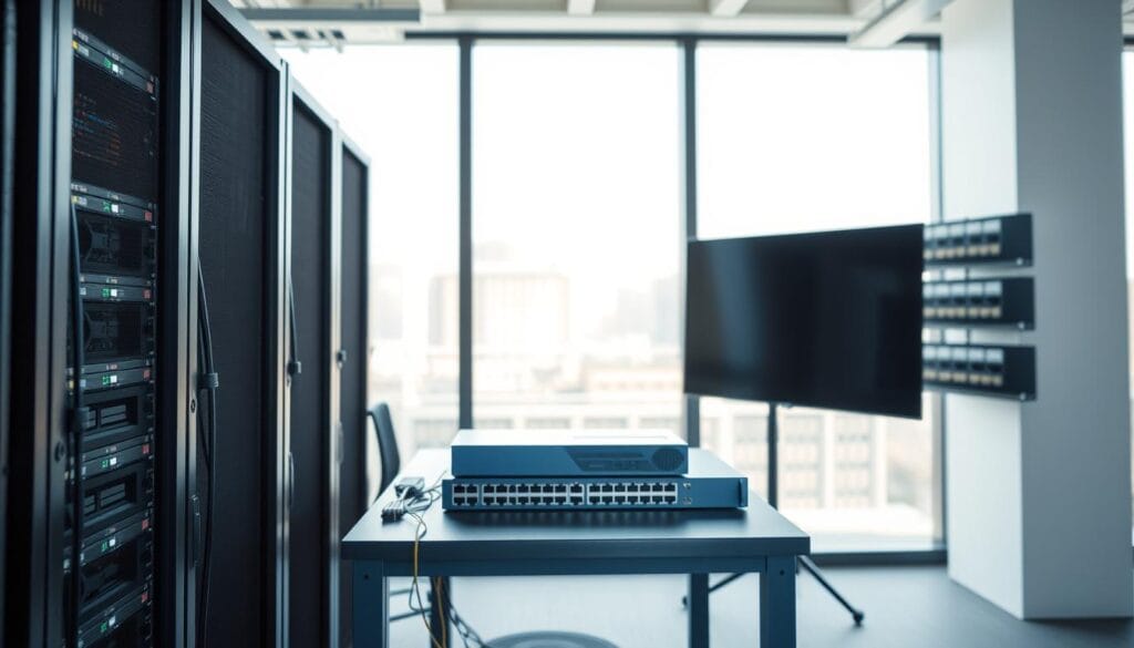 moderne Netzwerkinstallation